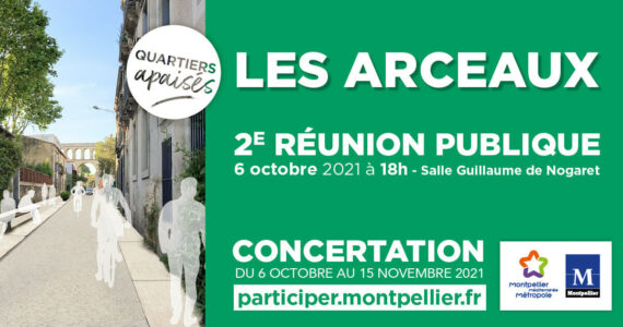 Montpellier : concertation "les Arceaux quartier apaisé"