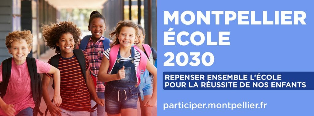 Montpellier école 2030 : 3ème webinaire à propos de la ville à hauteur d'enfant