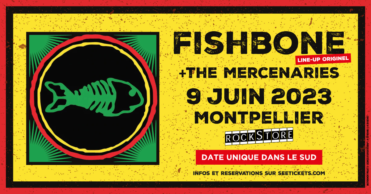 FISHBONE en concert au Rockstore Montpellier
