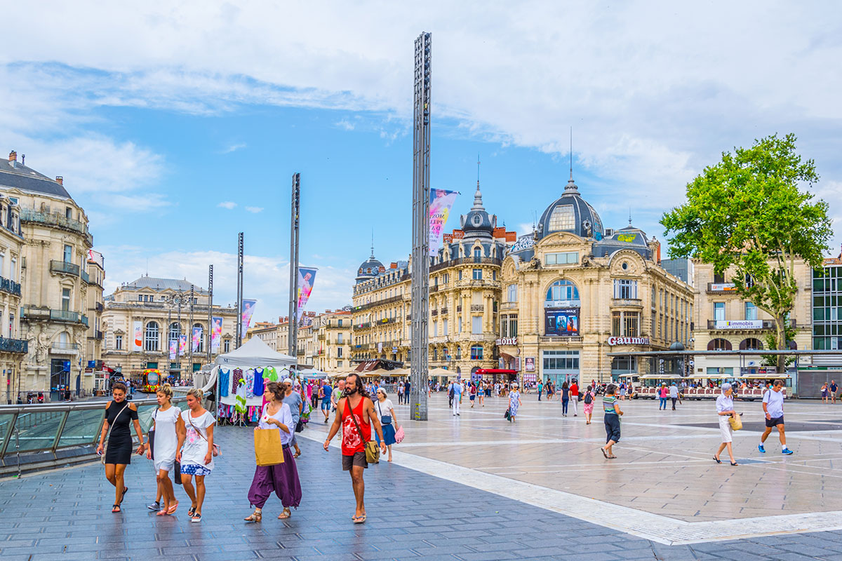 Quartier Comédie Montpellier