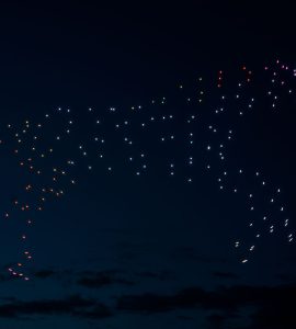 14 Juillet : Les drones remplacent les feux d'artifice à Nîmes