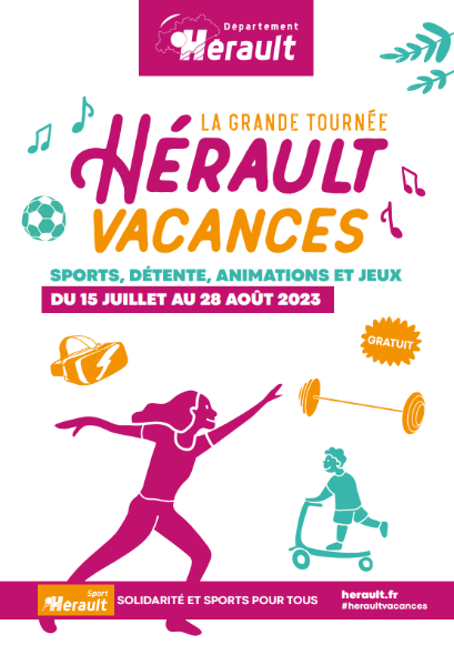 La Grande Tournée Hérault Vacances : des activités gratuites pour tous !