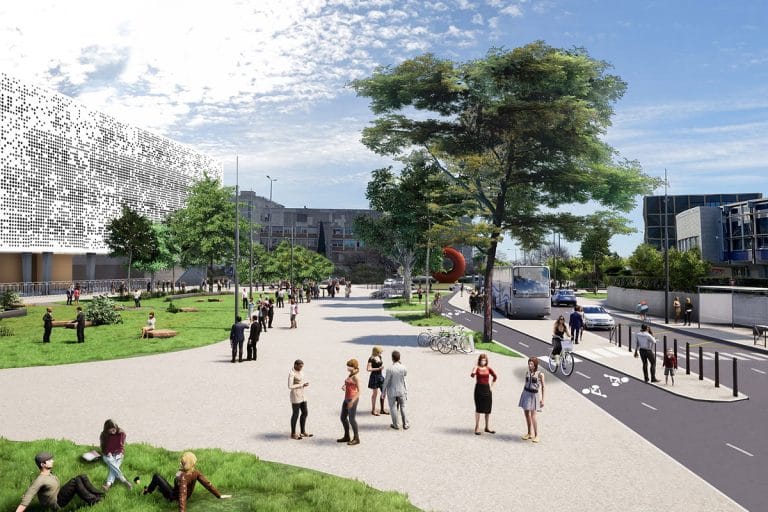 Réaménagement de la Place Eugène Bataillon