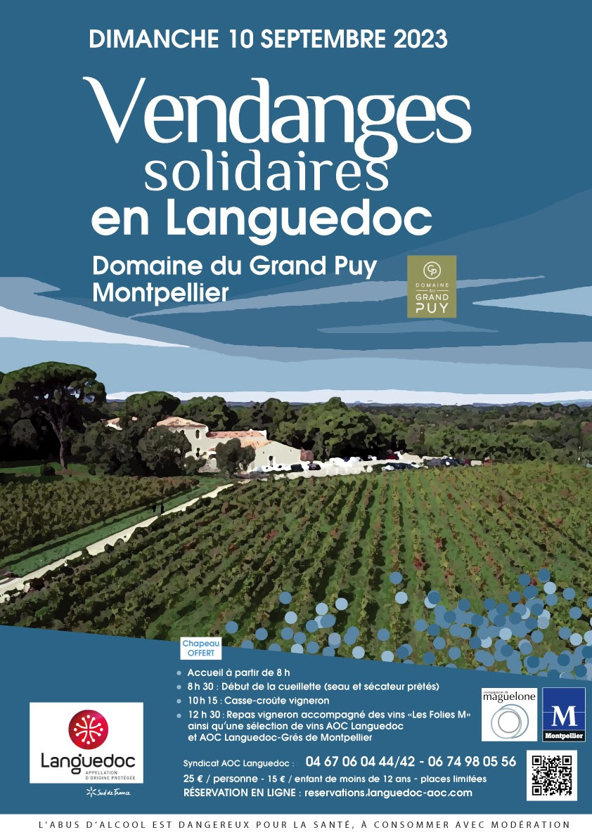 Vendanges Solidaires en Languedoc : Une Journée pour Célébrer le Vin et la Solidarité