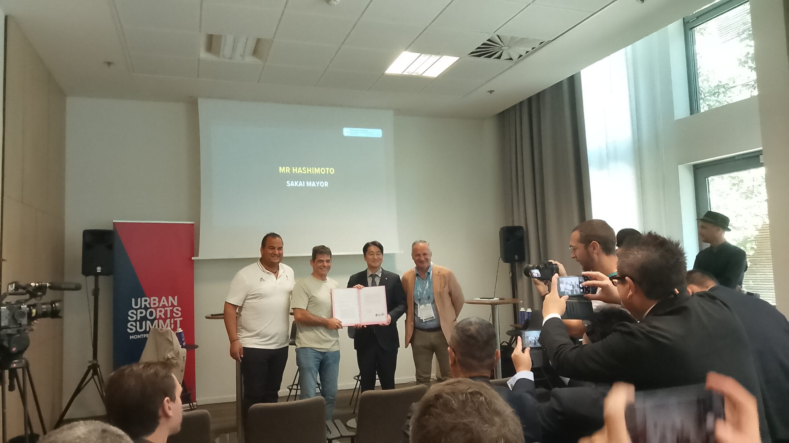 FISE Montpellier signature du Traité avec la Ville de Sakai du Japon (c) Fatma Alilate