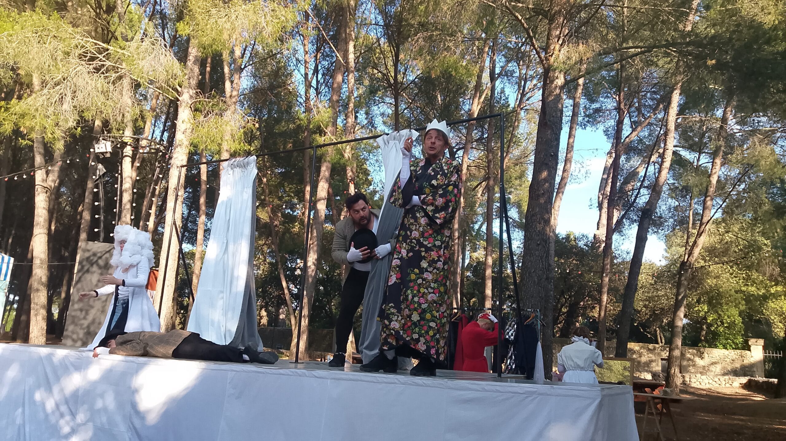 "Molière et ses masques" de Simon Falguières, Printemps des Comédiens Montpellier (c) Fatma Alilate