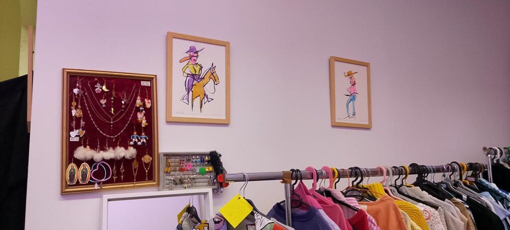 Interview Blanche Richard-Chaffin pour PAN !!! et Mauve.Club : Galerie d’art et Friperie à Montpellier