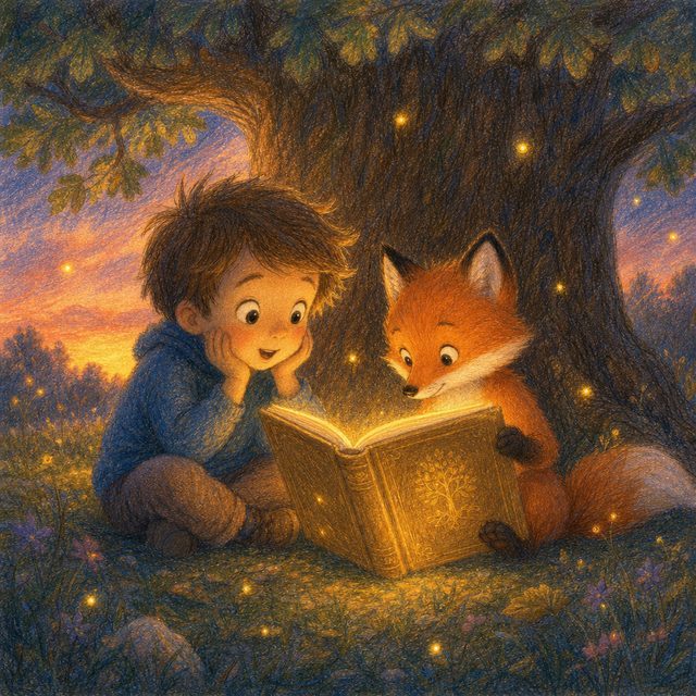 Illustration de livre personnalisé, style crayonné